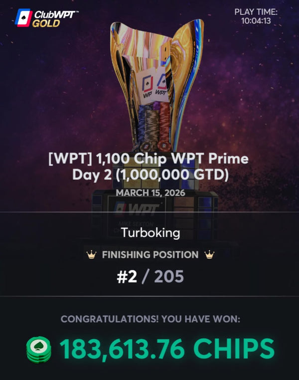 TurboKings Poker Results