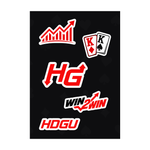 HDGU Stickers Sheet