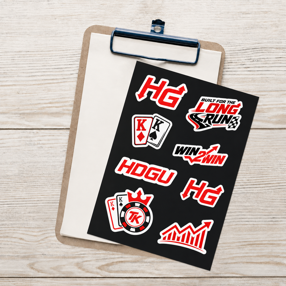HDGU x TurboKings Stickers Sheet