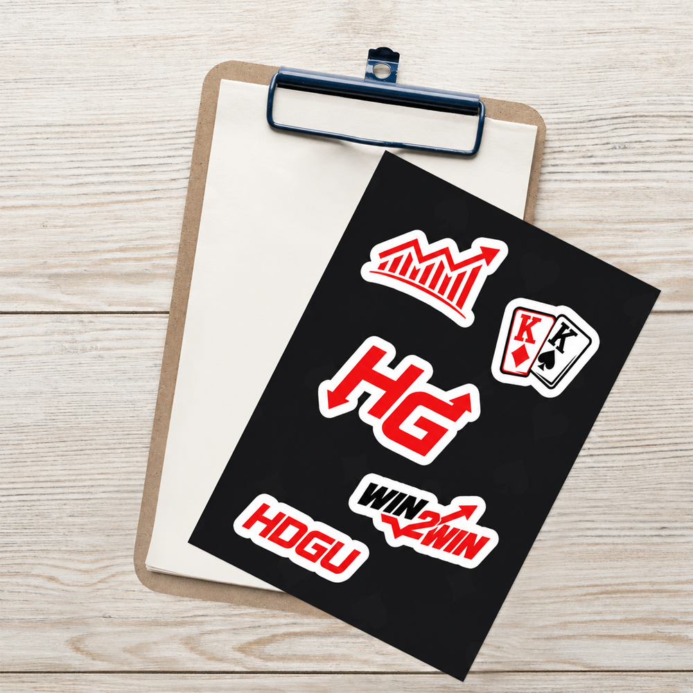 HDGU Stickers Sheet
