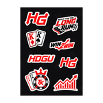 HDGU x TurboKings Stickers Sheet