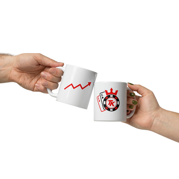 TurboKings White Glossy Mug